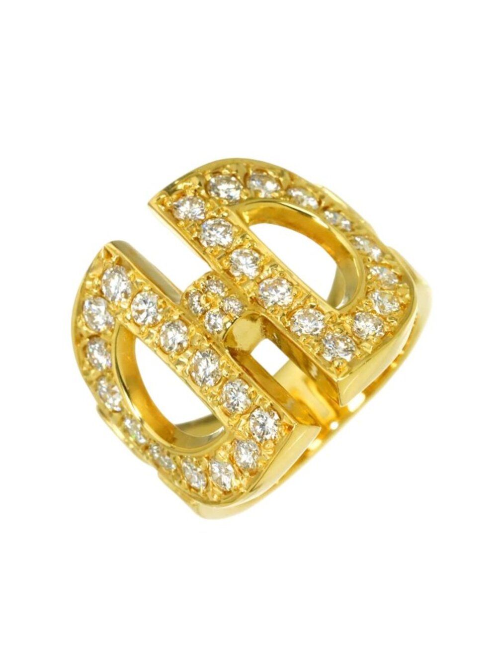 Celine Ring Diamond 18k Yellow Gold